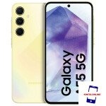 Samsung Galaxy A55 (A556) Dual 5G 128GB 8GB RAM (Lemon) Green